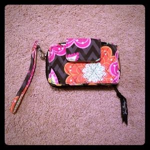 Vera Bradley wallet/wristlet Ziggy Zinnias